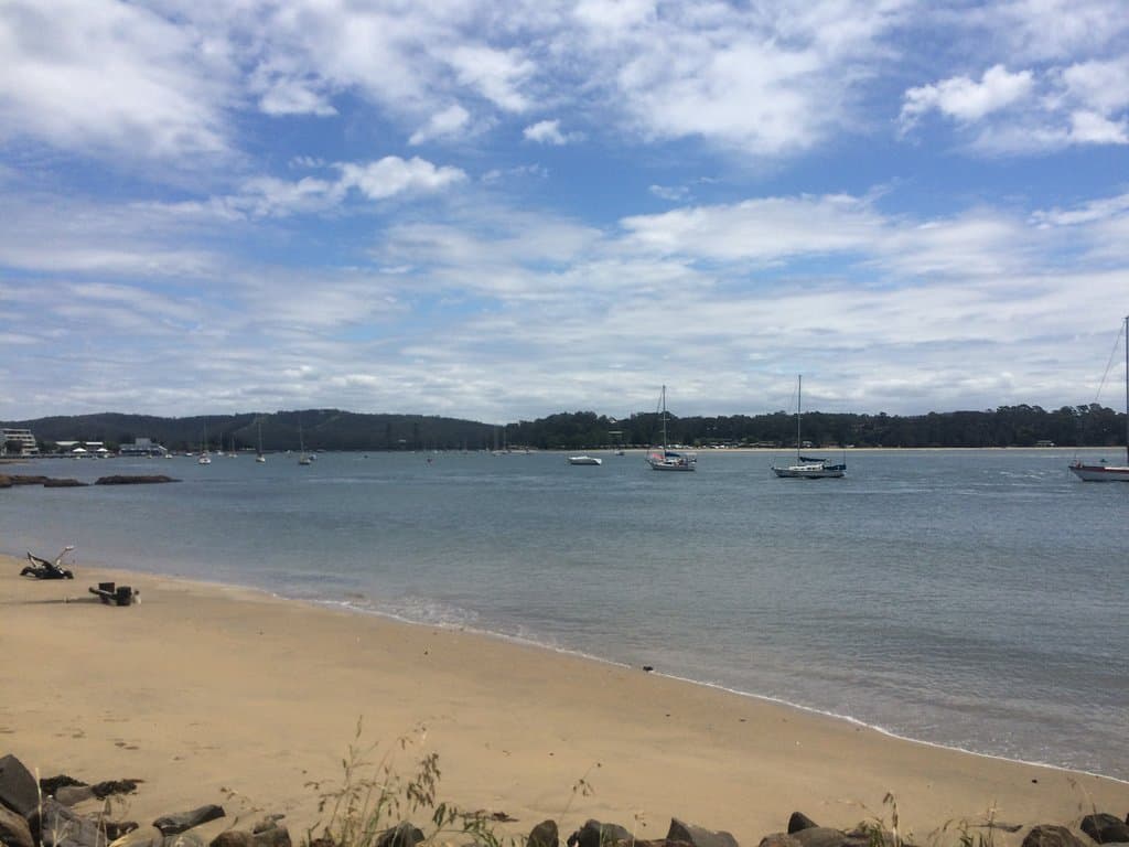 Beach of Batemans Bay