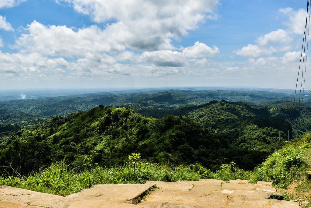 View from Chandranath