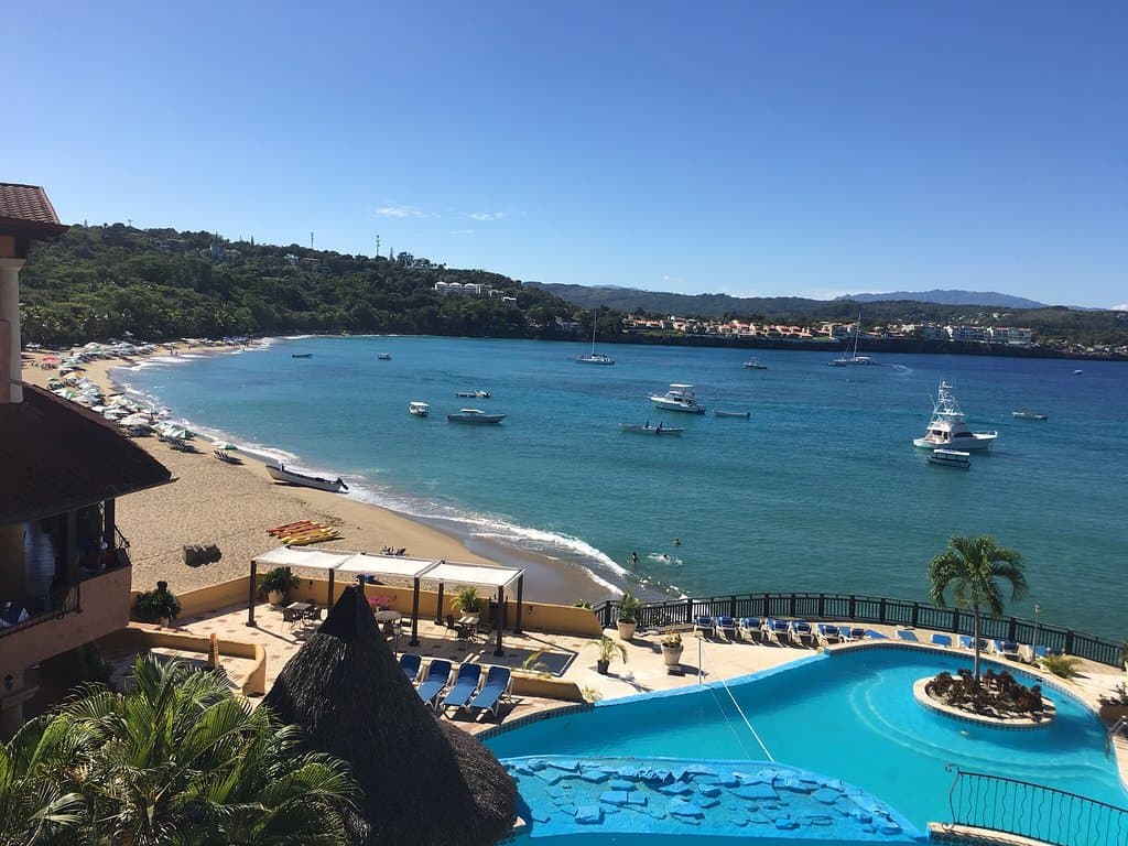 Sosua Beach ,Sosua ,Puerto Plata ,Dominican Republic .