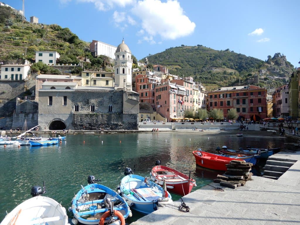 A nice view of the church from the harbor