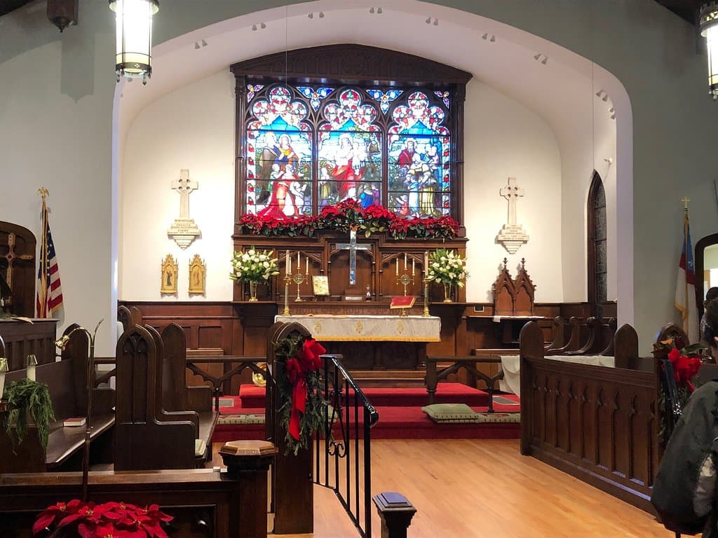 Beautiful stained glass windows