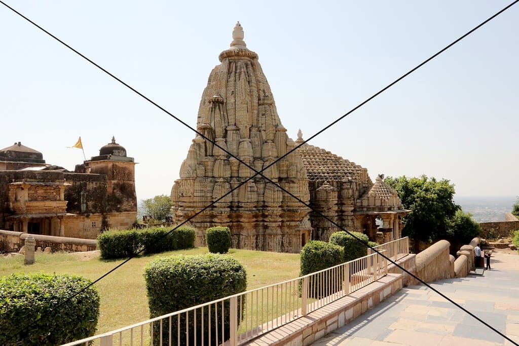“Samadhisvara Temple, Dedicated to Lord Shiva , Near Gaumukha Reservoir , in Chittaurgarh Fort ,Rajasthan”
