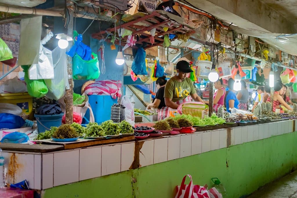Old public market Puerto Princesa