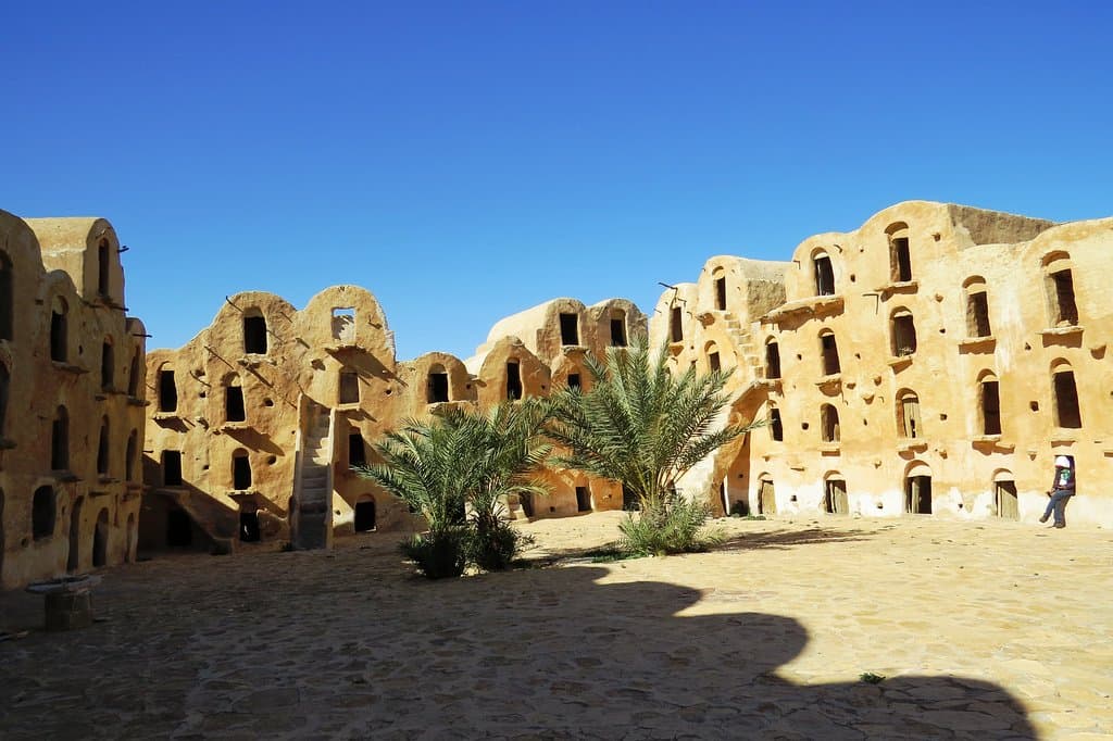 cour intérieur du ksar