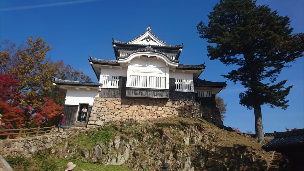 備中松山城現存天守閣