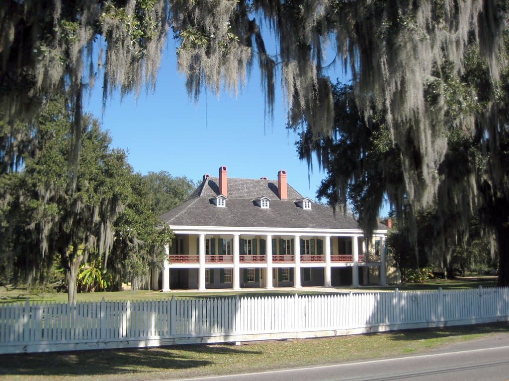 Destrehan Plantation from the River Road