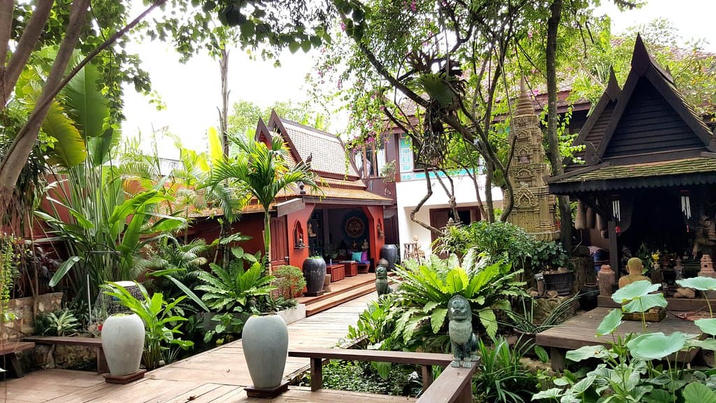 Main courtyard just renovated