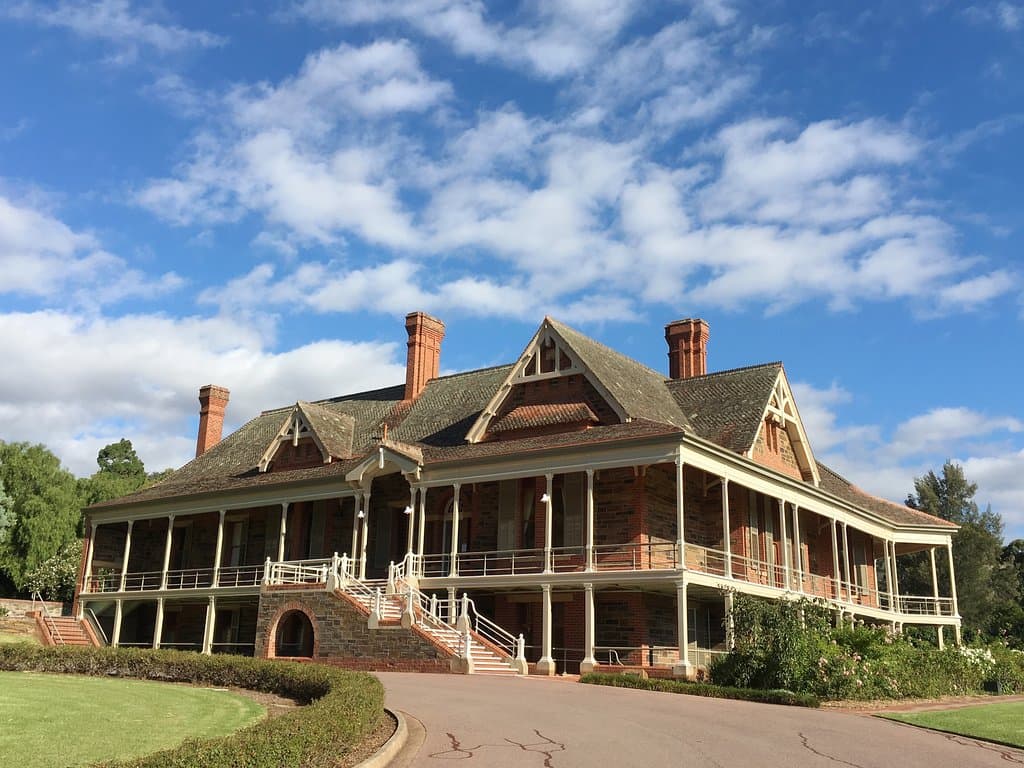 Urrbrae House built in 1891 as the family home of pastoralist Peter Waite