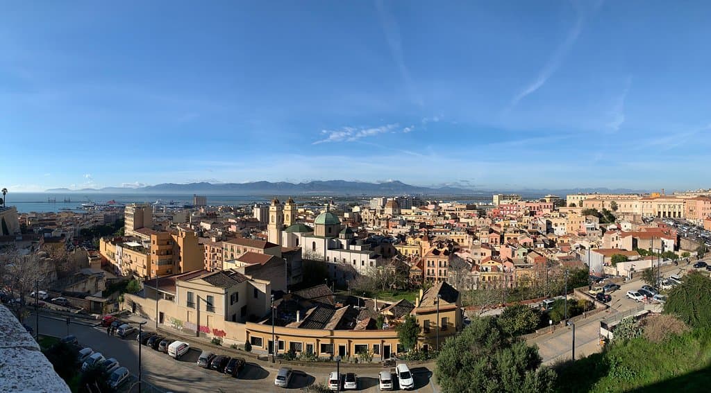 Vistas sobre Cagliari