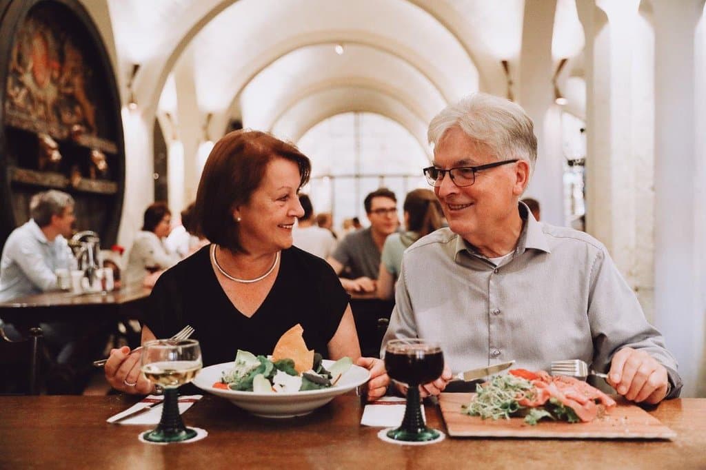 Die Historische Halle.
Sie ist ein beliebter Treffpunkt für Jung und Alt.