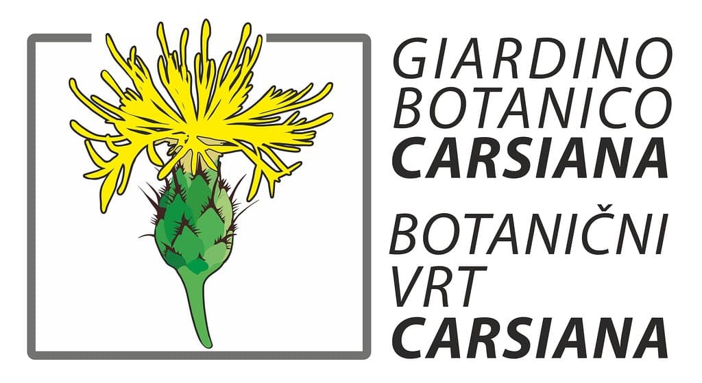 Logo ufficiale del Giardino botanico Carsiana