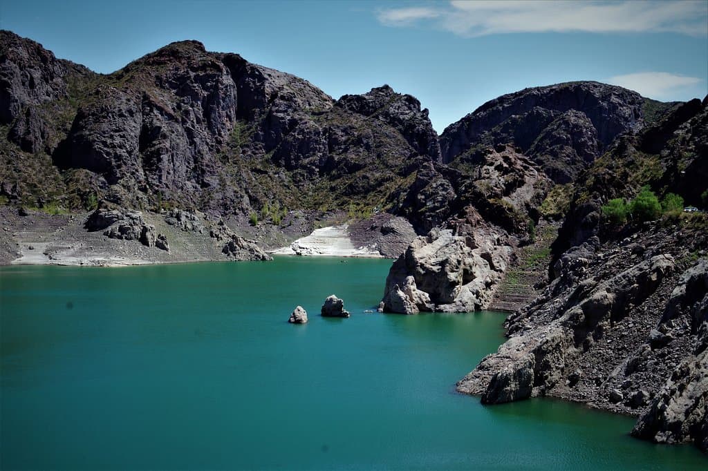 Vista del Dique Valle Grande