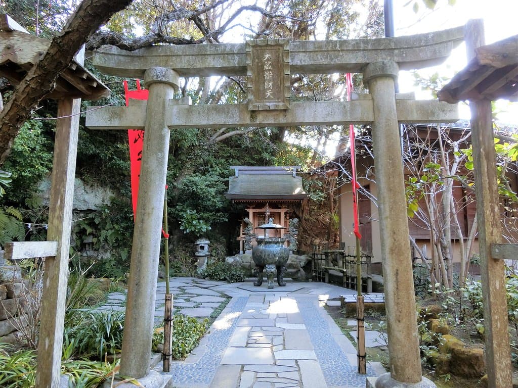 鳥居から