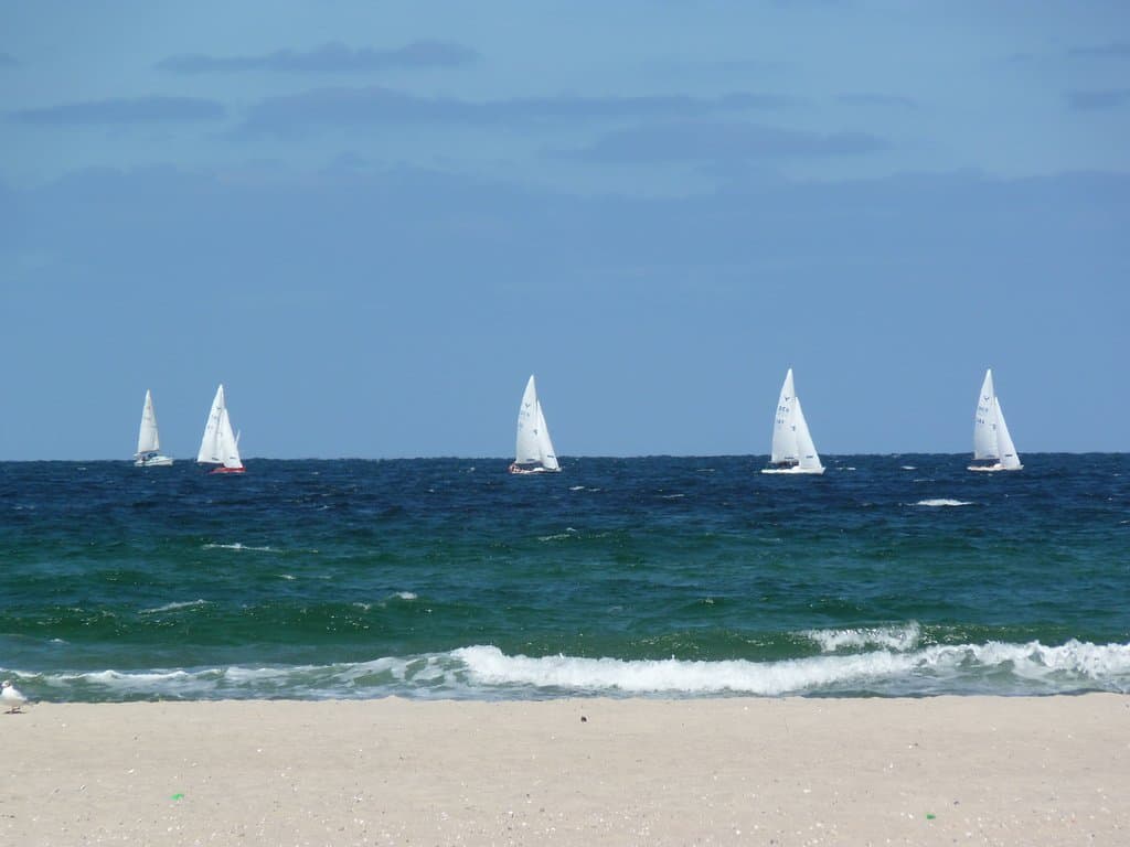 Am Berzdorfer See bei Görlitz