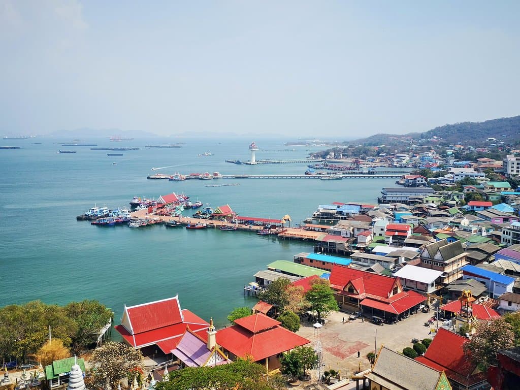 The panoramic views from the temple 