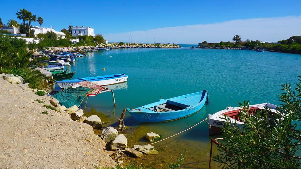 Once the base of the mighty Carthaginian military, the Punic Ports are today a quiet corner of Tunis. Few traces are left of what was once one of the world's strongest naval forces.