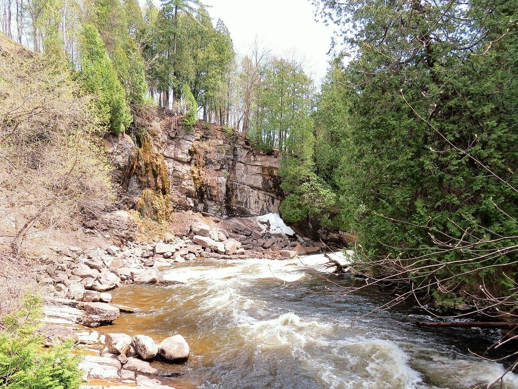 Site géologique de la gorge de la rivière Saint-Charles 