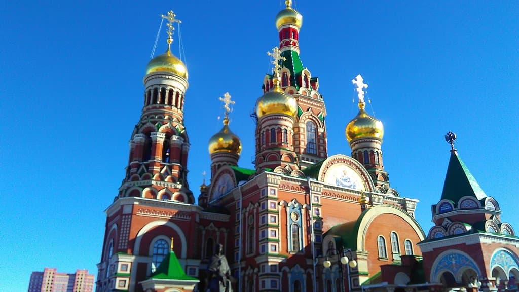 Виды на Царевококшайский Кремль