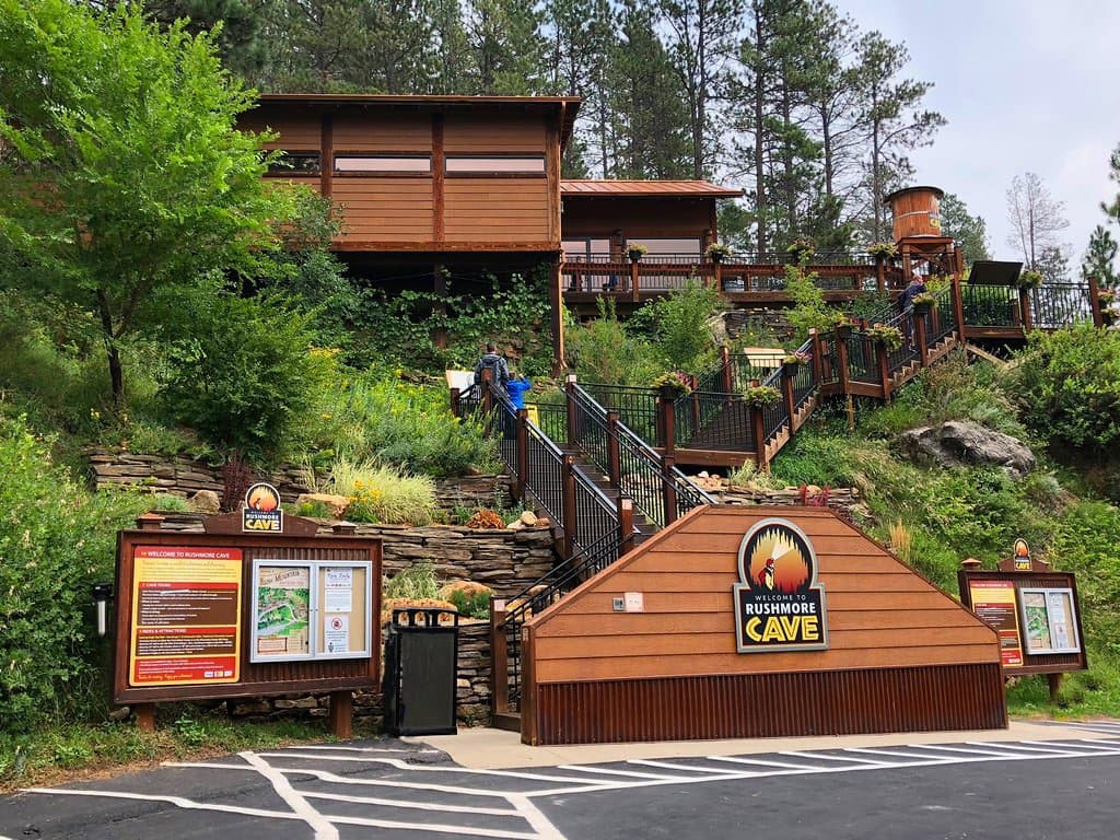 Rushmore Cave Visitors Center at Rush Mountain Adventure Park.