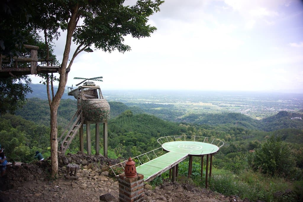 Spot foto di bagian tengah.