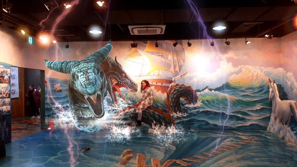 Un dragon sortis de l'eau nous attaque ! 