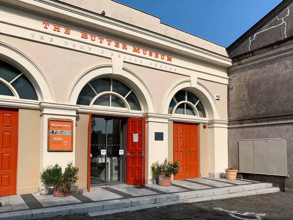 The exterior of the Butter Museum.
