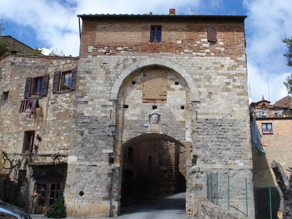 Porta delle Farine i Montepulciano