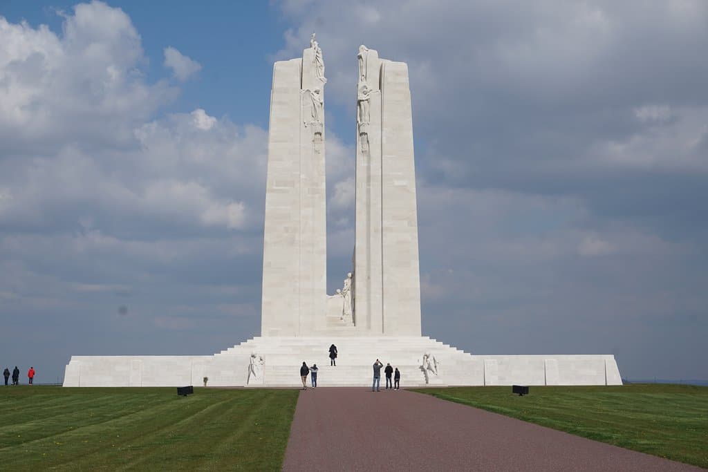 Vimy Ridge monument
