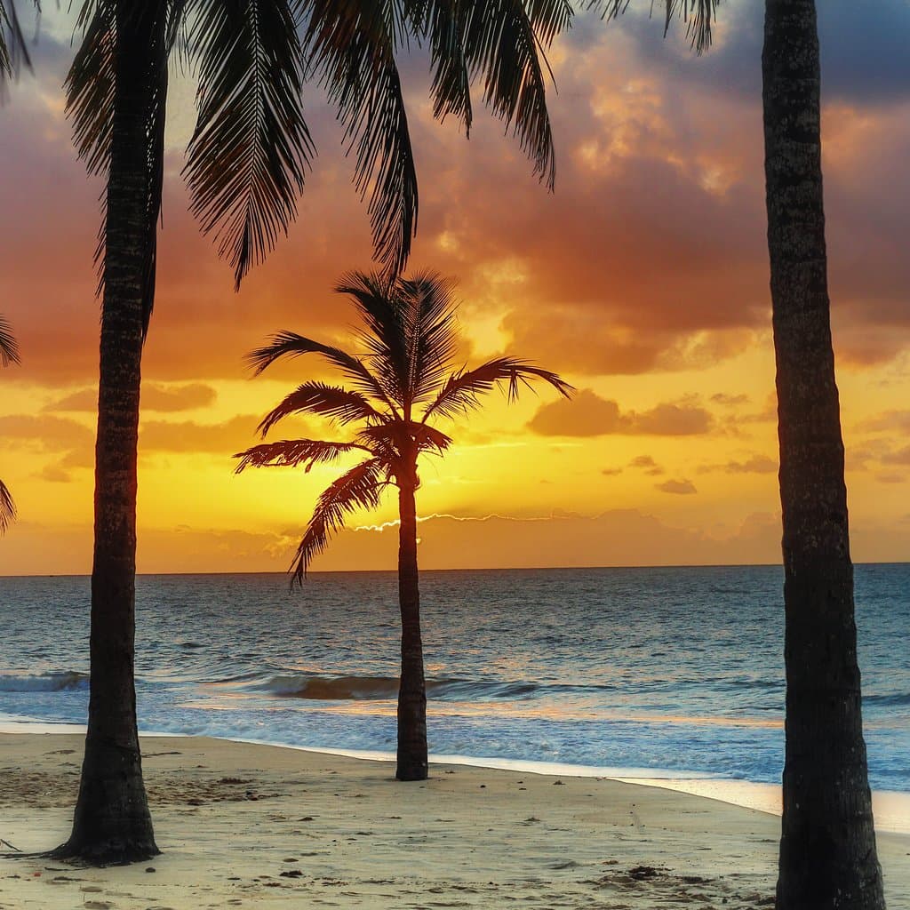 Fim de tarde na Praia do Mundaí em Porto Seguro/BA