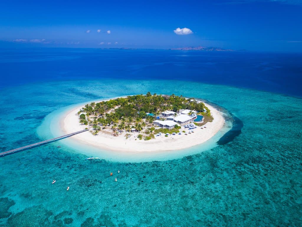 Malamala Beach Club Fiji. The worlds first island beach club