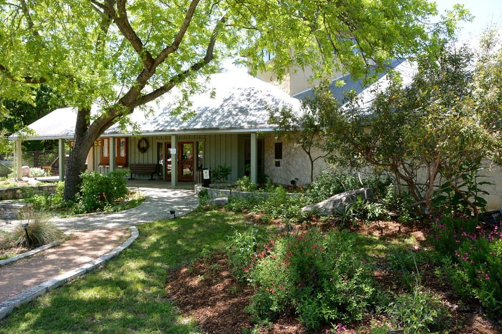 Welcome to the Visitor Center where inside you will find many displays of Hill Country fauna and flora.