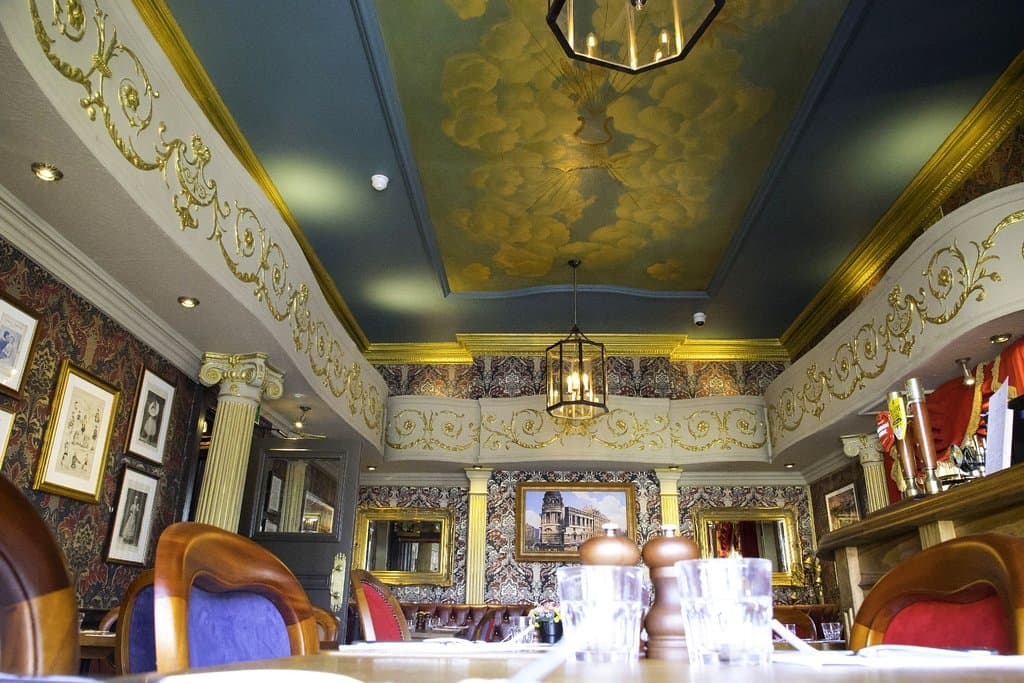 Our Theatre Bar ceiling. 