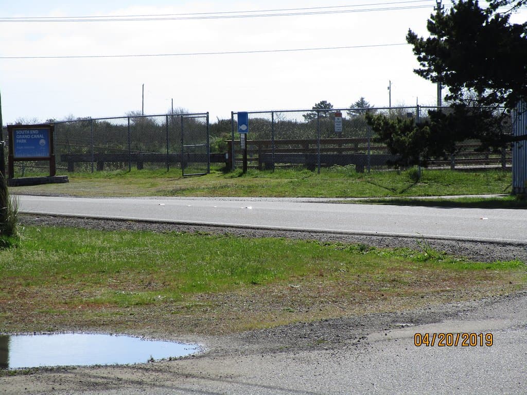 The south end of the Grand Canal is just across the street from the Coastal Interpretive Center ad extends north. Be sure to check out Bill Ellis Memorial Park in the opposite direction starting on that same road and then taking a right.