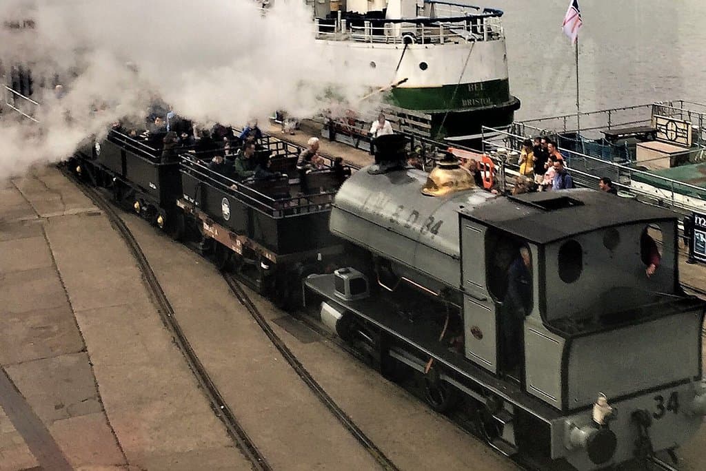 5.  Bristol Harbour Railway; "I W & D" stands for Inland Waterway & Docks