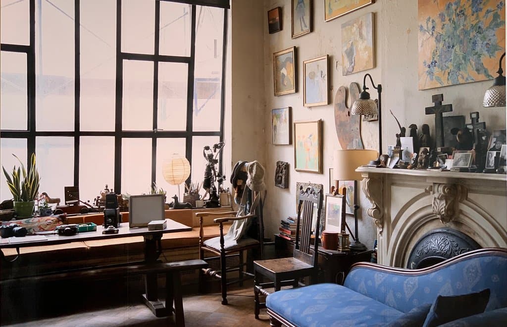 ソールライターのスタジオ