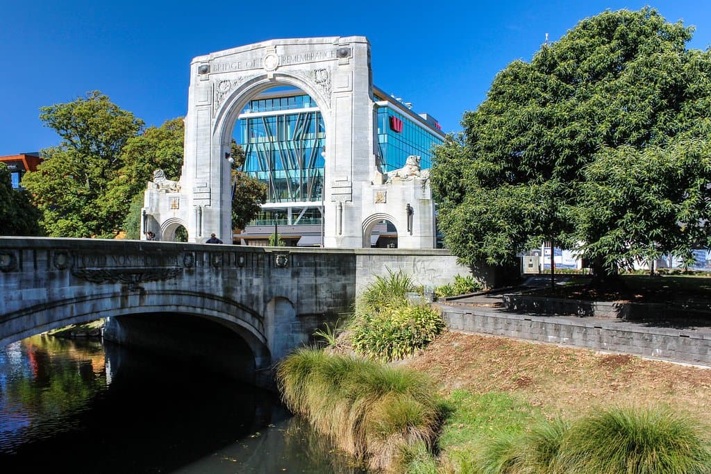 Christchurch: Bridge of Remembrance