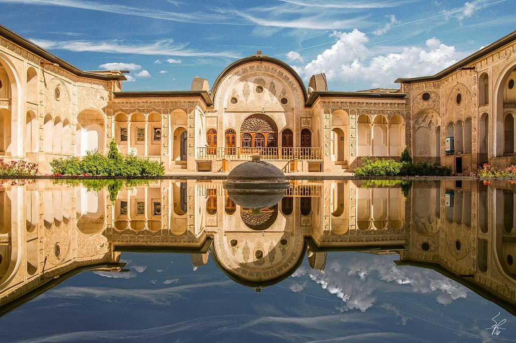 Bride of persian houses Tabatabaei House