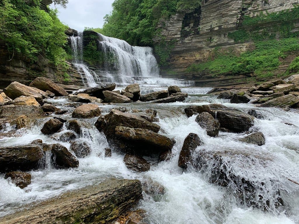 Cummins Falls State Park Tennessee
