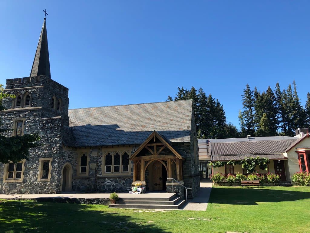 Main entrance tot he church