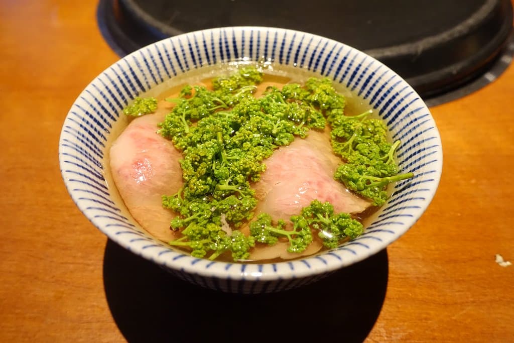 シルクロースの花山椒お茶漬け