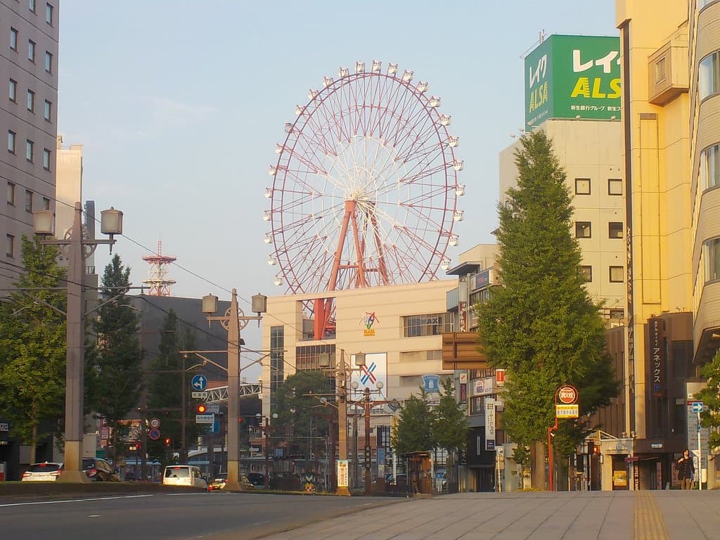 Seen from a distance, it is a landmark