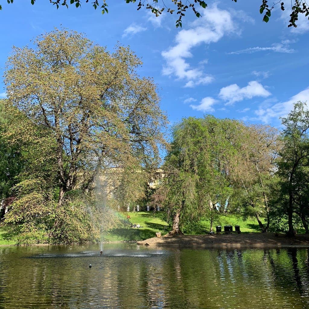 Warm day in Slottsparken