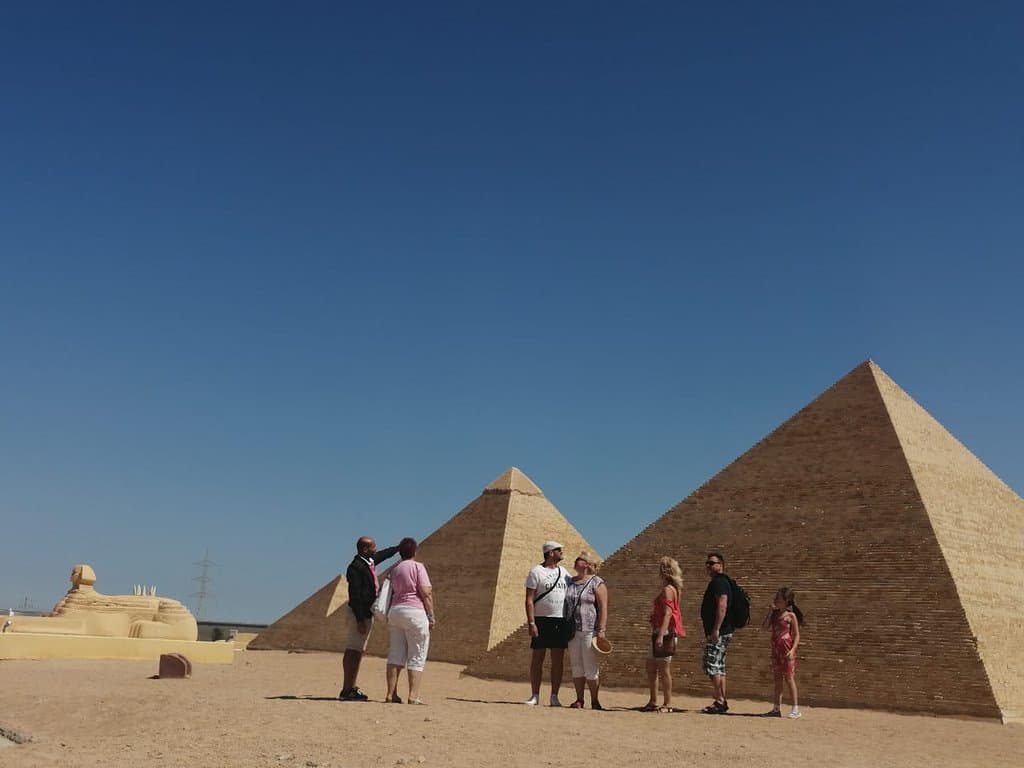 The Giza Pyramids Now in Hurghada Red Sea 😍