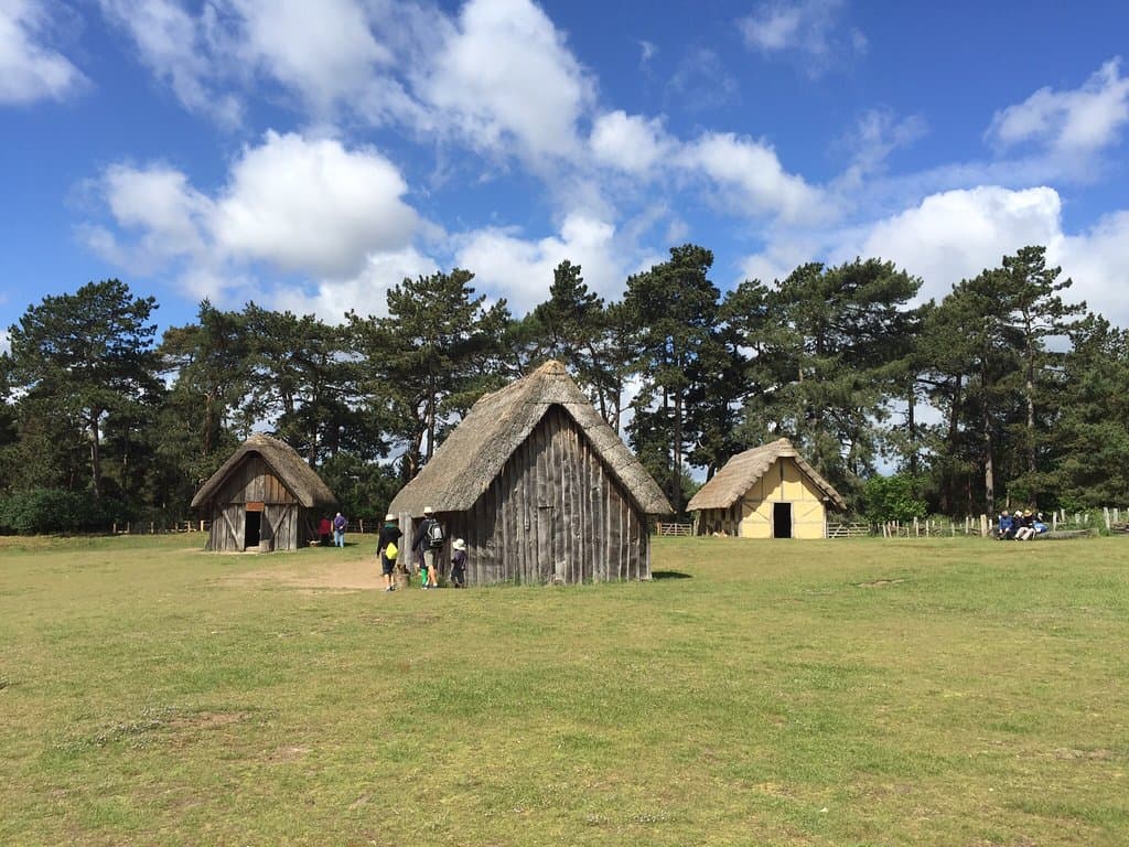 Our visit to the Anglo Saxon village