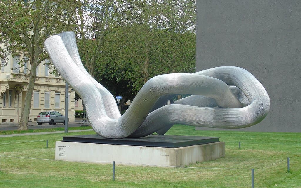 Sculpture outside the museum