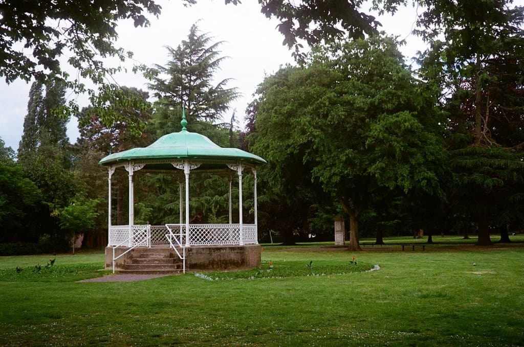 Bandstand in the middle of the park Yet to see it being used though