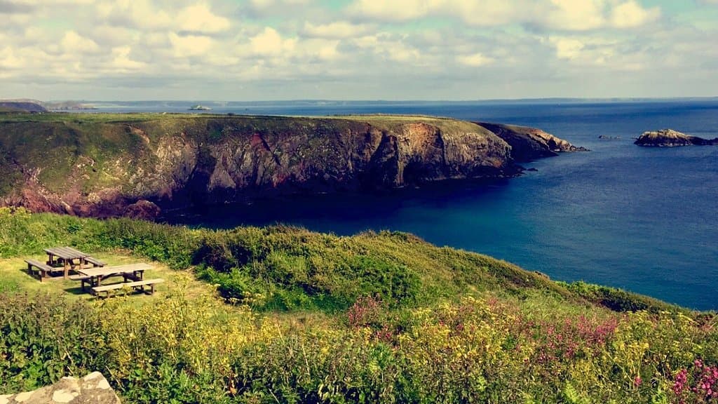 View of Caerfai Bay