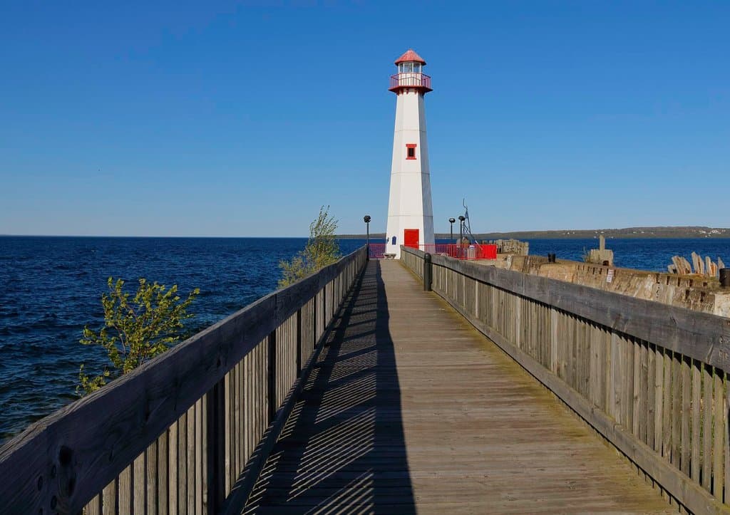 Lighthouse and boardwalk