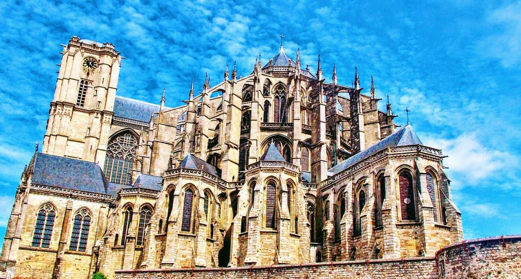 Le Mans Cathedrale Classic French Gothic Style