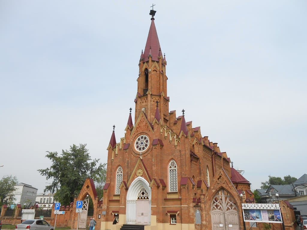 Roman Catholic Church, Irkutsk, Russia.